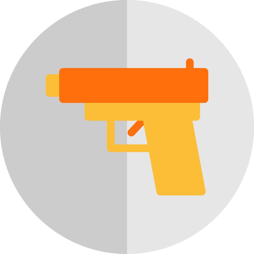 gioco pistola vettore icona design