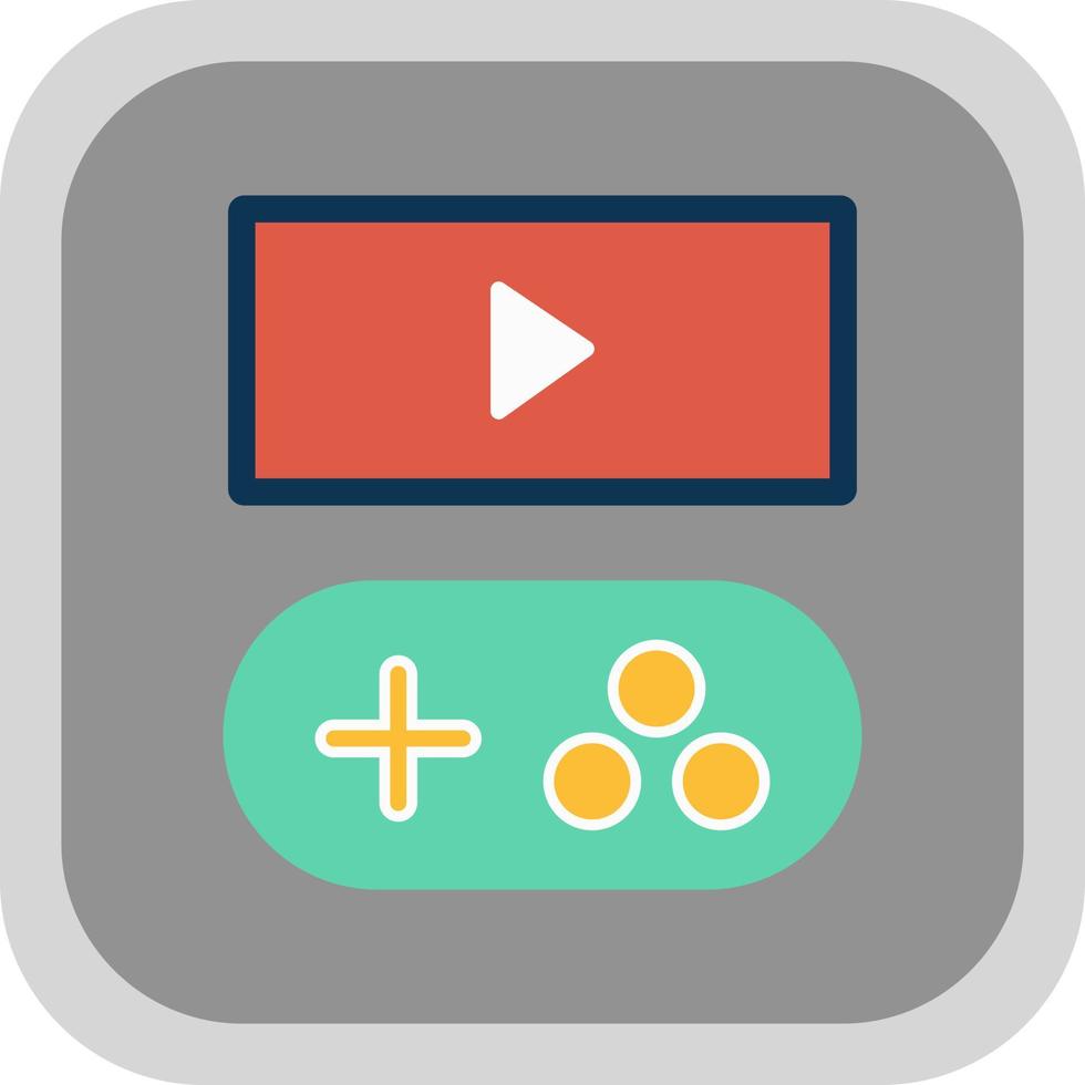 gioco streaming vettore icona design