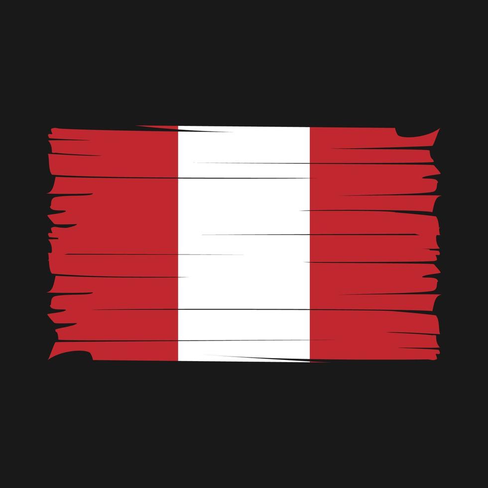 vettore di bandiera del perù
