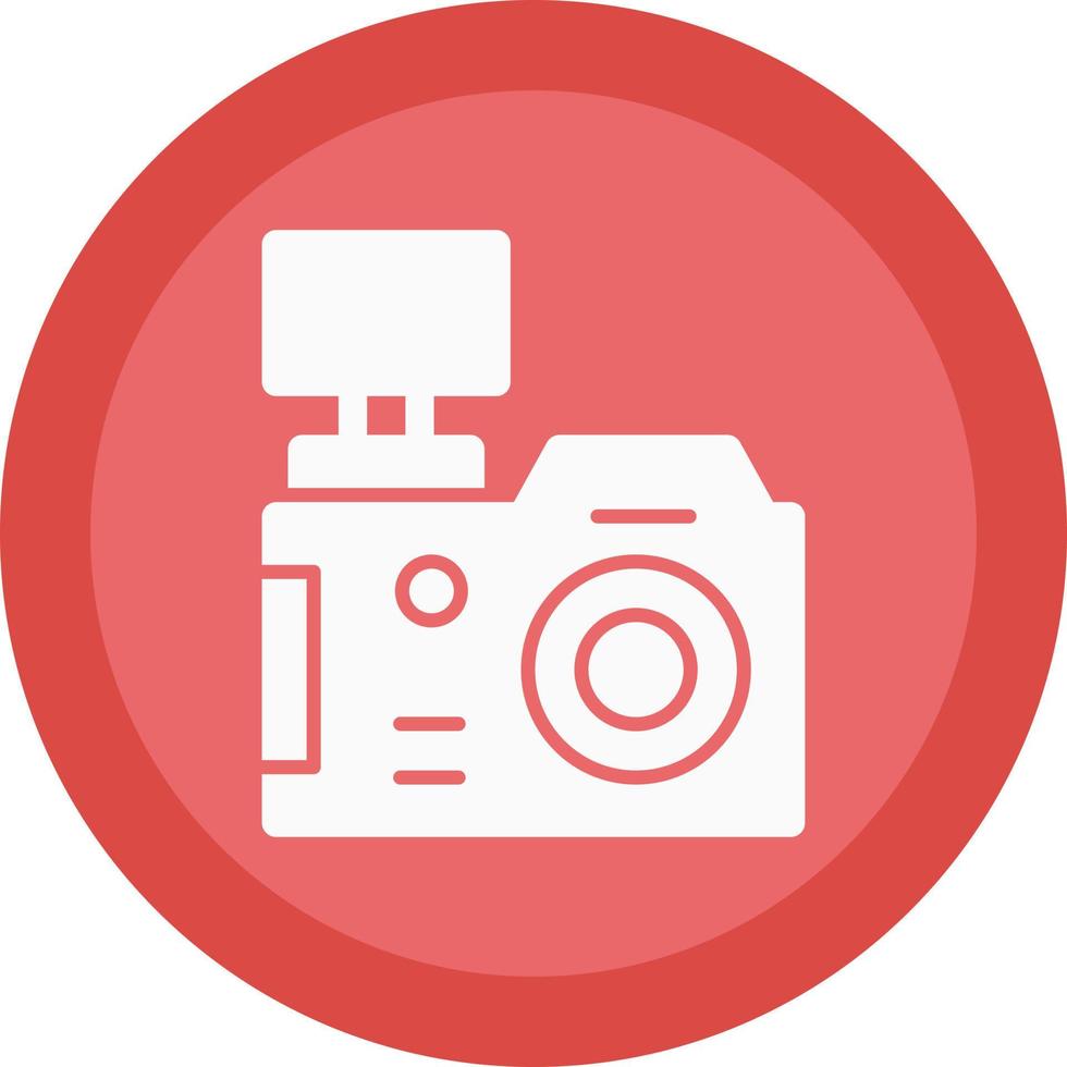 dslr telecamera vettore icona design