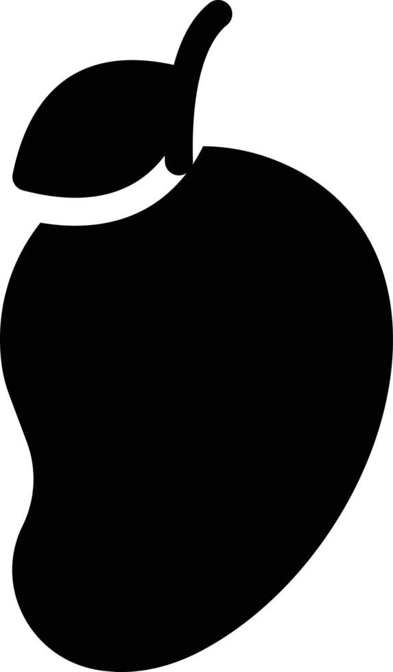 illustrazione vettoriale di mango su uno sfondo simboli di qualità premium. icone vettoriali per il concetto e la progettazione grafica.