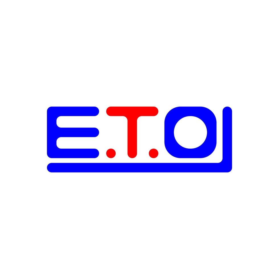 eto lettera logo creativo design con vettore grafico, eto semplice e moderno logo.