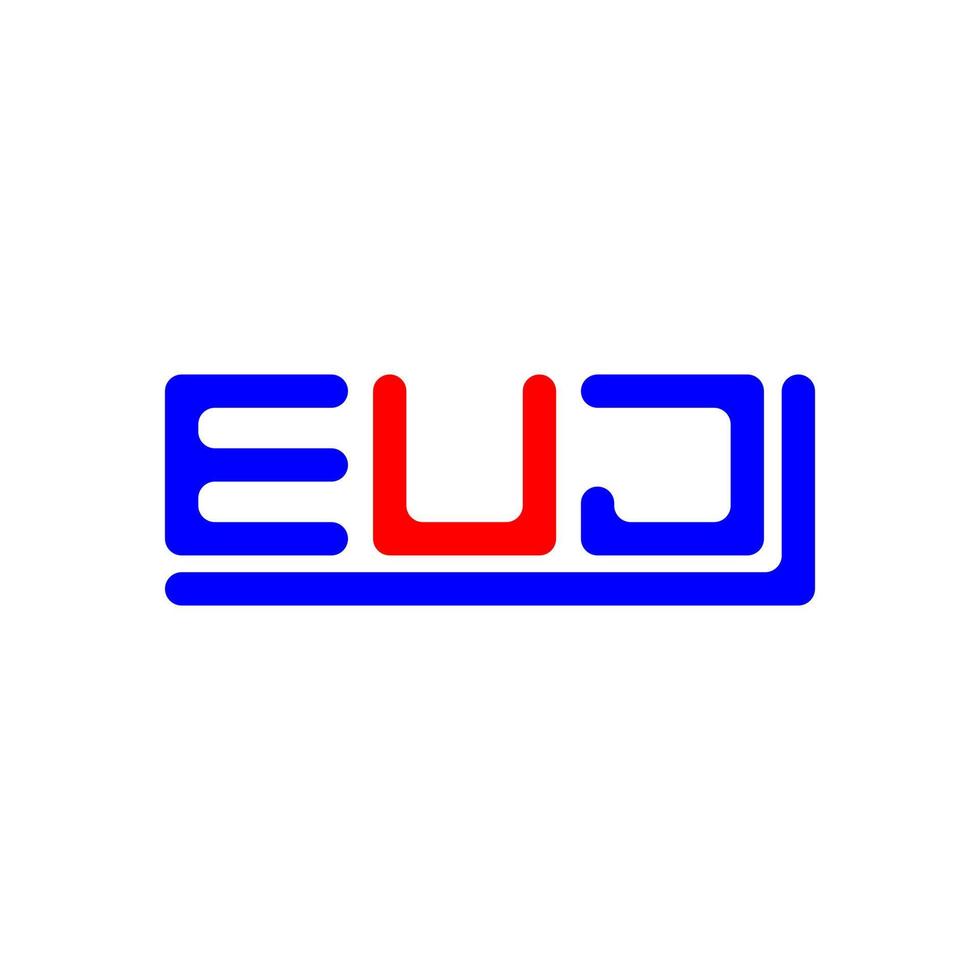 eug lettera logo creativo design con vettore grafico, eug semplice e moderno logo.