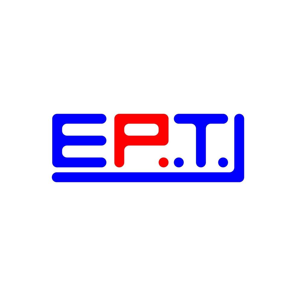 ept lettera logo creativo design con vettore grafico, ept semplice e moderno logo.