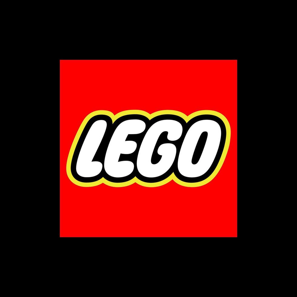 Lego logo vettore, Lego icona gratuito vettore