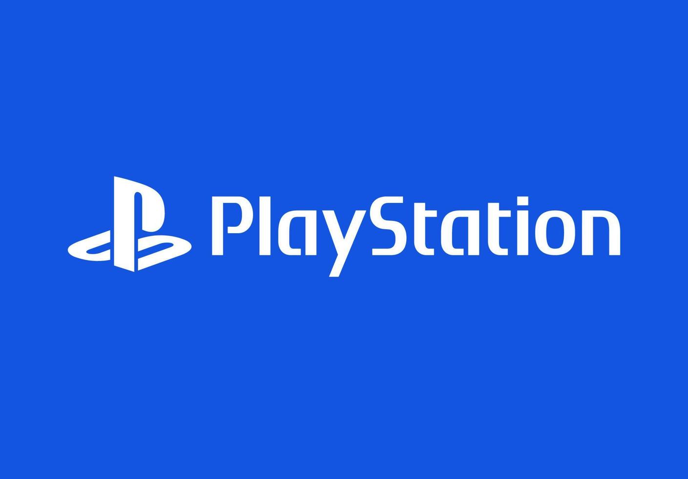 stazione di gioco, ps5, ps4 logo gratuito vettore