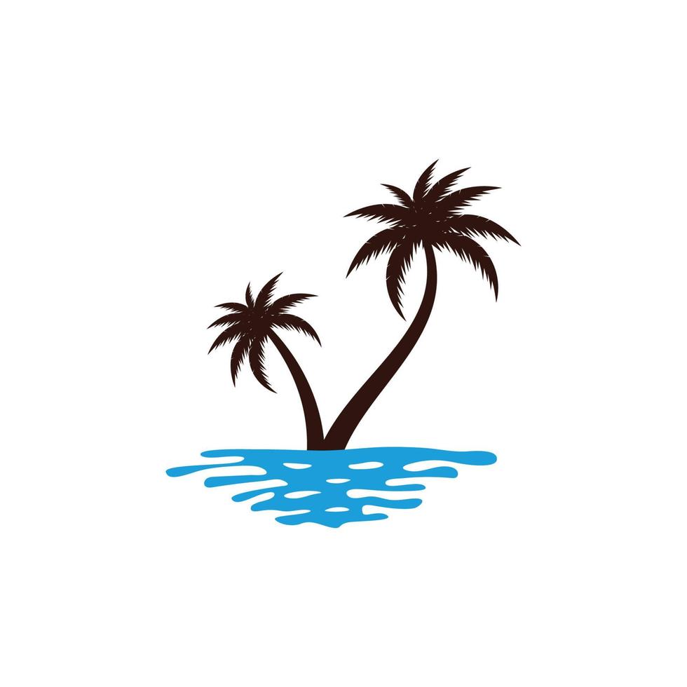 logo di Palm Beach vettore