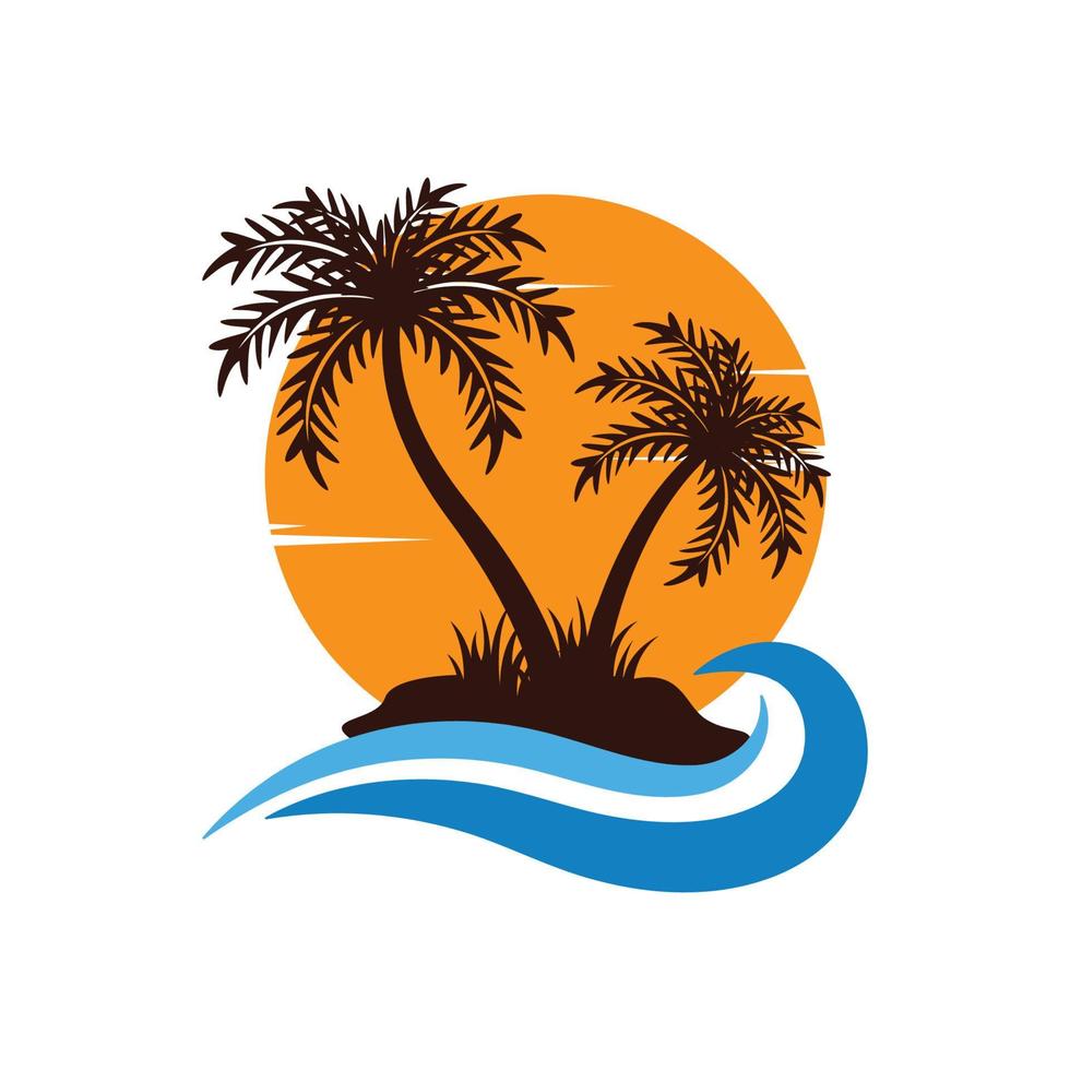 logo di Palm Beach vettore