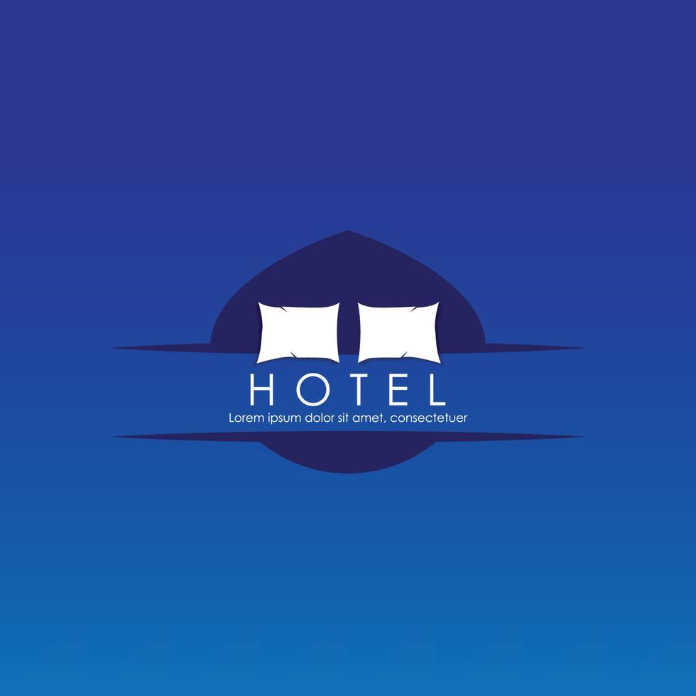 Hotel logo vettore