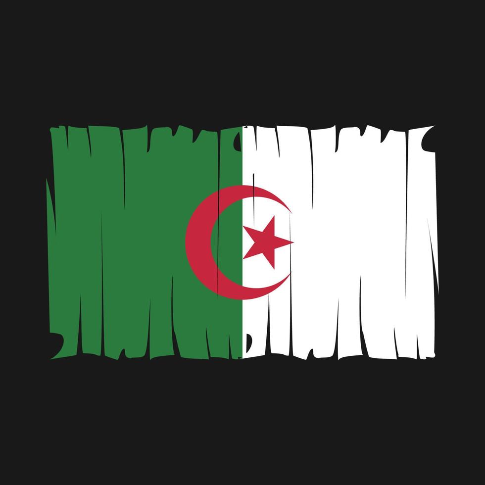 vettore di bandiera algeria