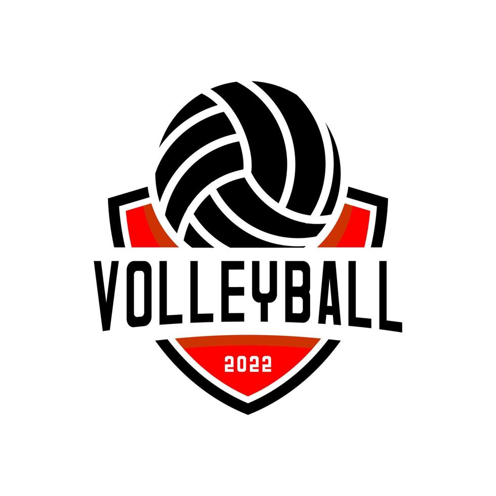 volley logo design vettore