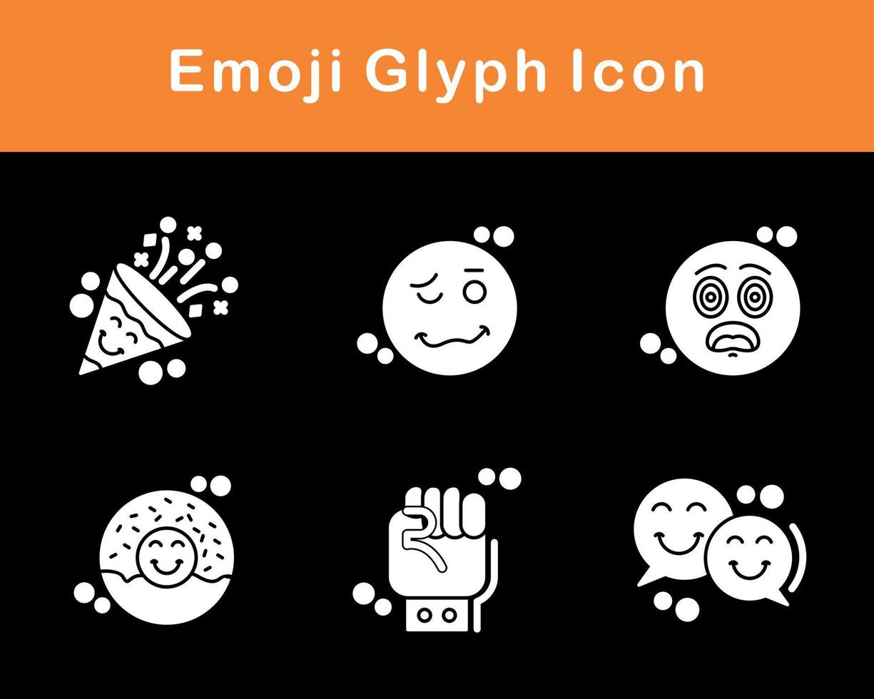 emoji vettore icona impostato