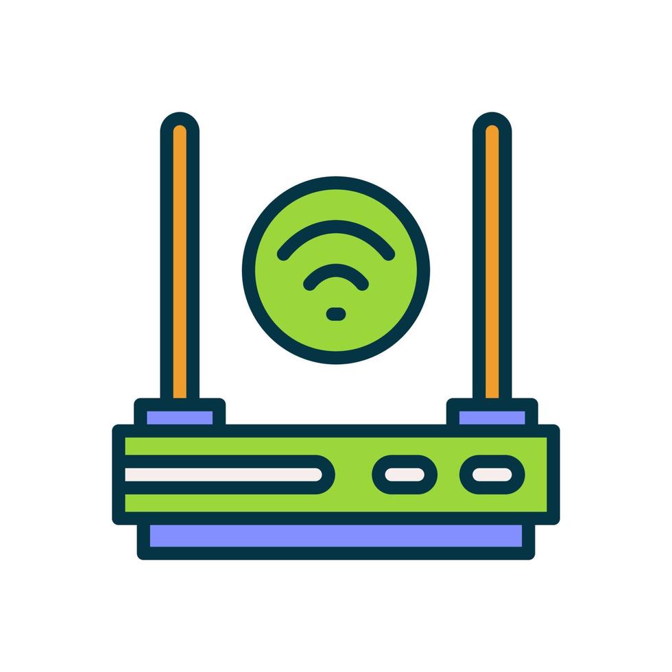 router icona per il tuo sito web, mobile, presentazione, e logo design. vettore