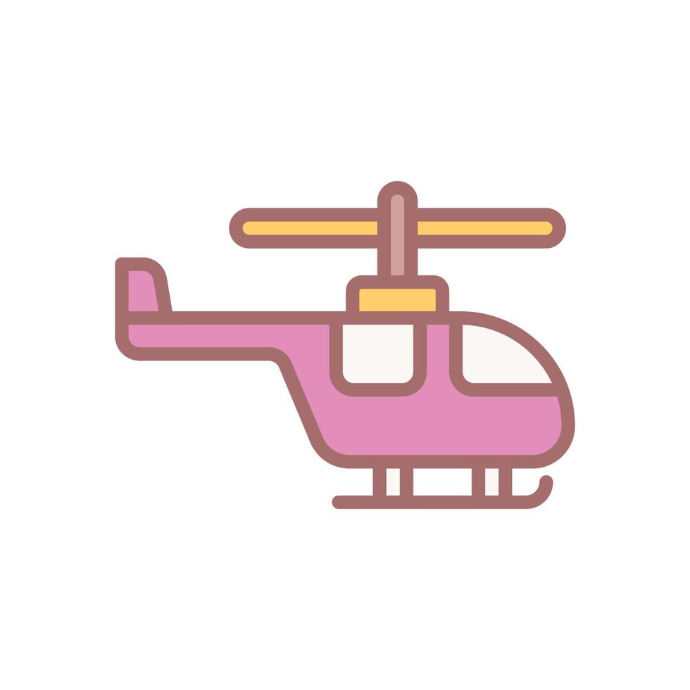 elicottero icona per il tuo sito web disegno, logo, app, ui. vettore