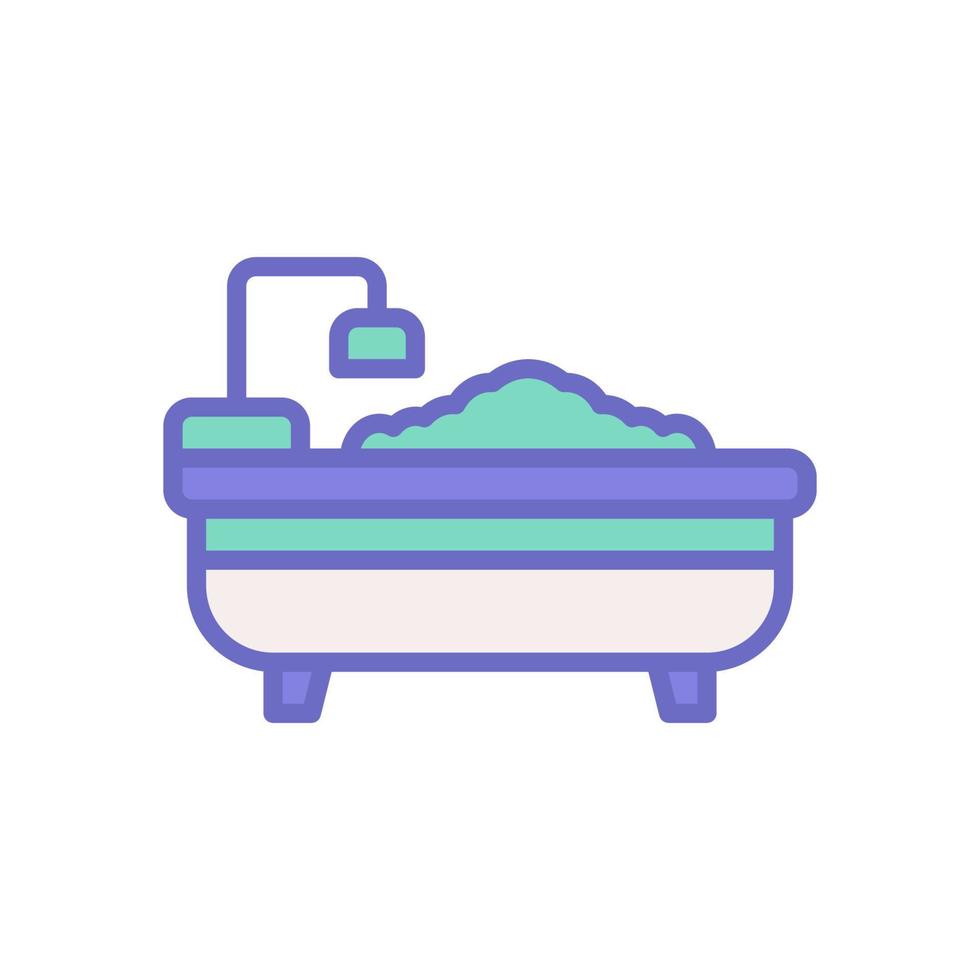 vasca da bagno icona per il tuo sito web disegno, logo, app, ui. vettore