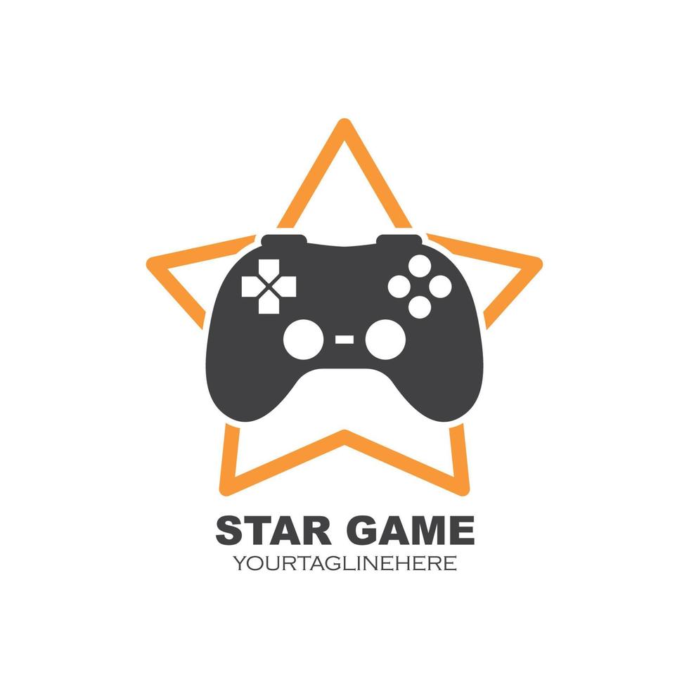 video gioco controllore logo icona vettore illustrazione