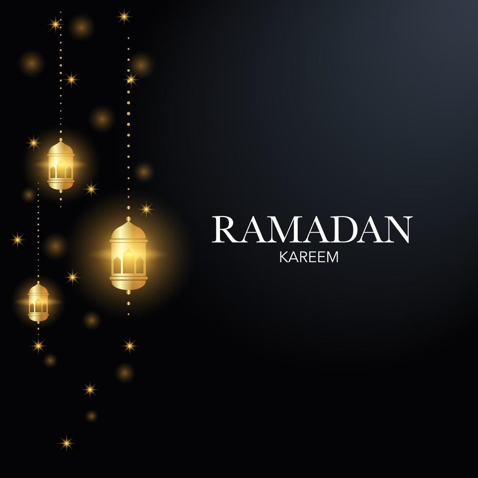Ramadan kareem sfondo design. saluto carta, striscione, manifesto. vettore illustrazione.