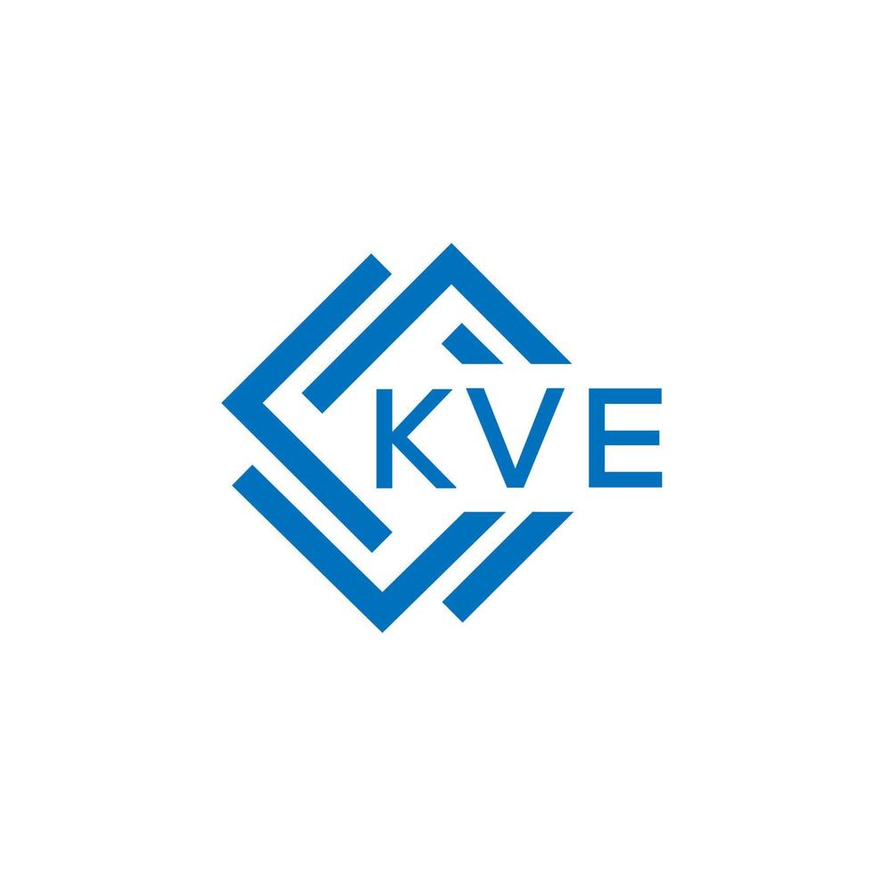 kv lettera logo design su bianca sfondo. kv creativo cerchio lettera logo concetto. kv lettera design. vettore