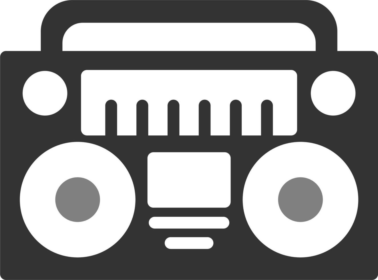 Radio nastro vettore icona