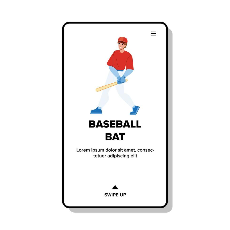 baseball pipistrello vettore