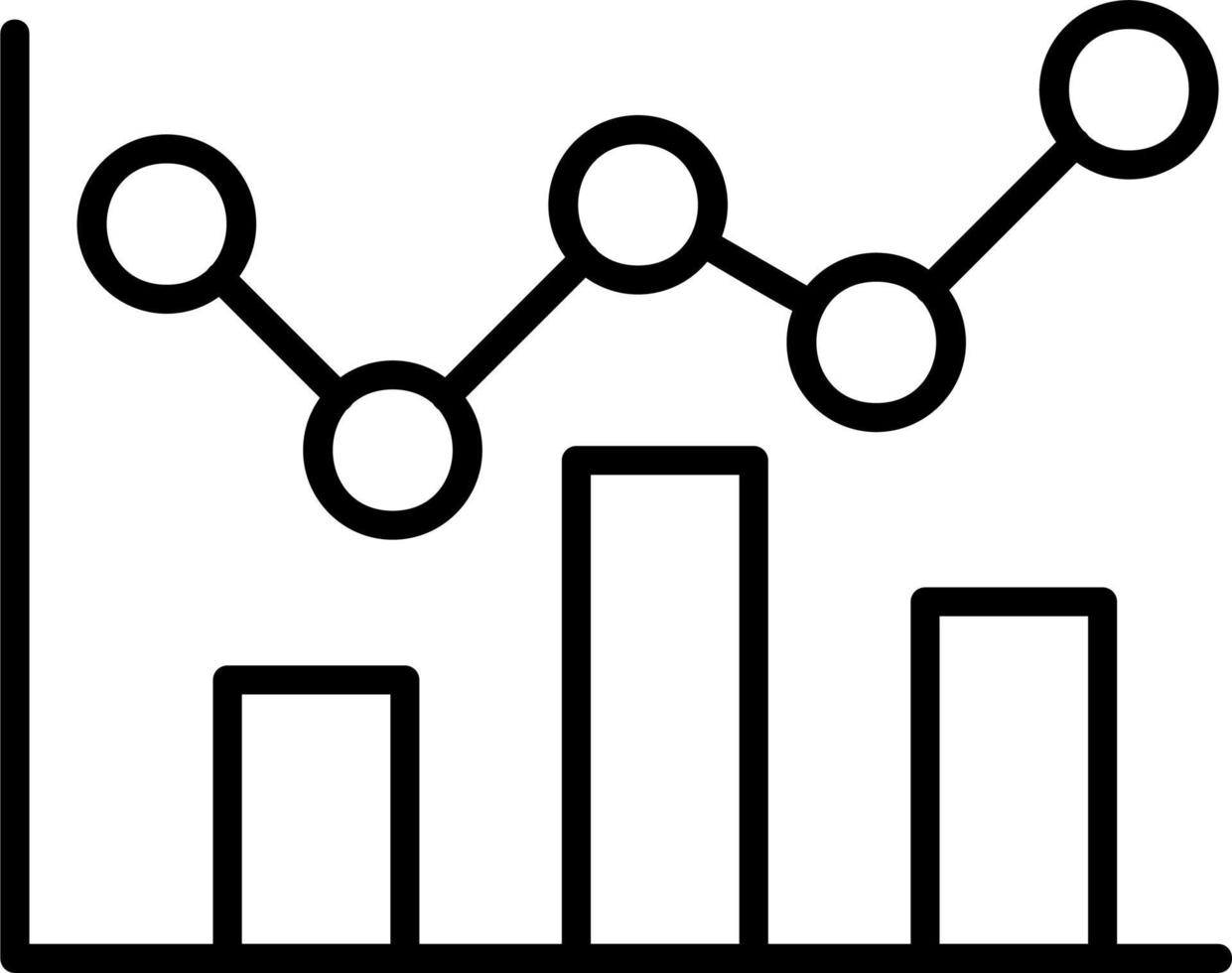 bar grafico vettore icona