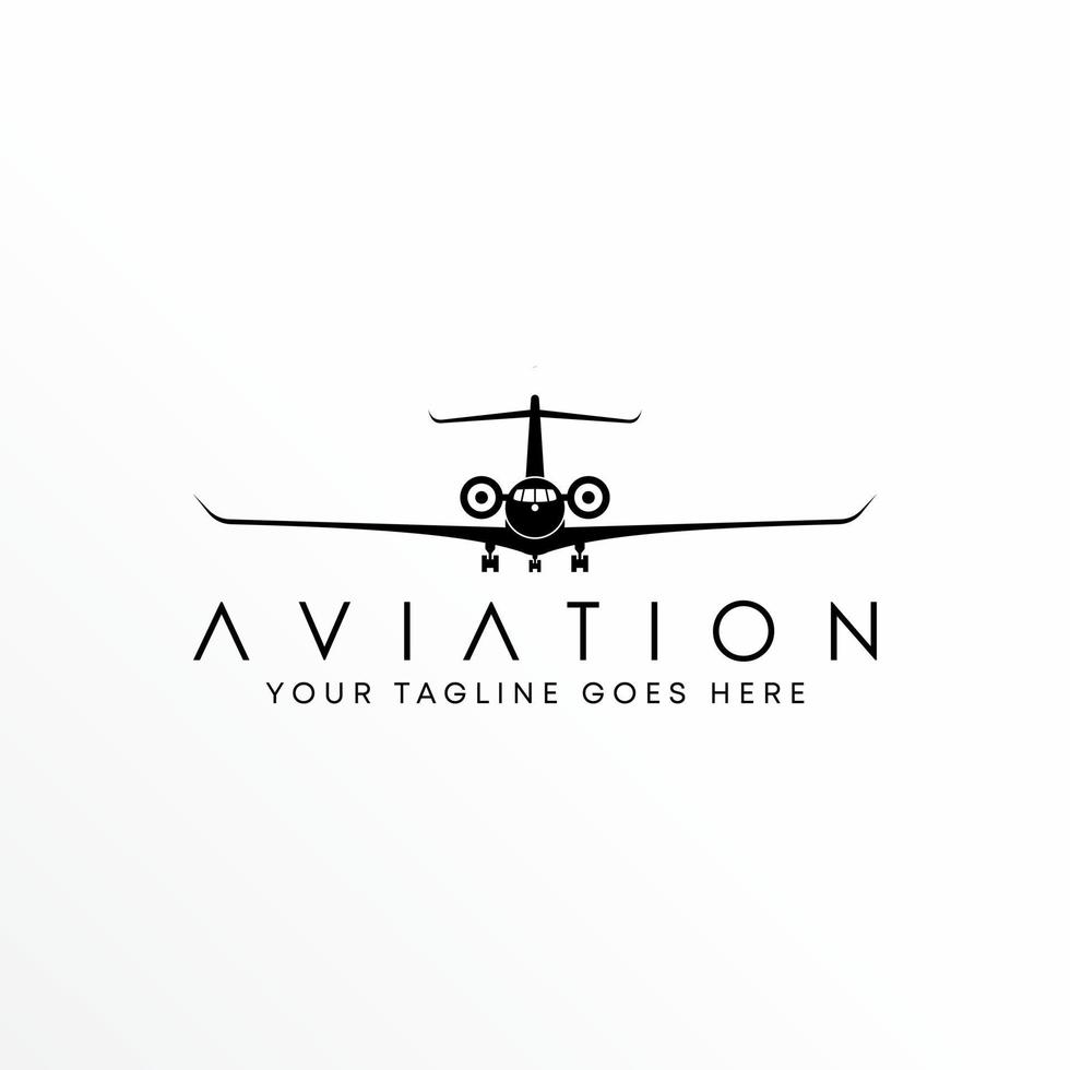 aereo o aereo nel volo o volante Immagine grafico icona logo design astratto concetto vettore scorta. può essere Usato come un' simbolo relazionato per aviazione o trasporto.