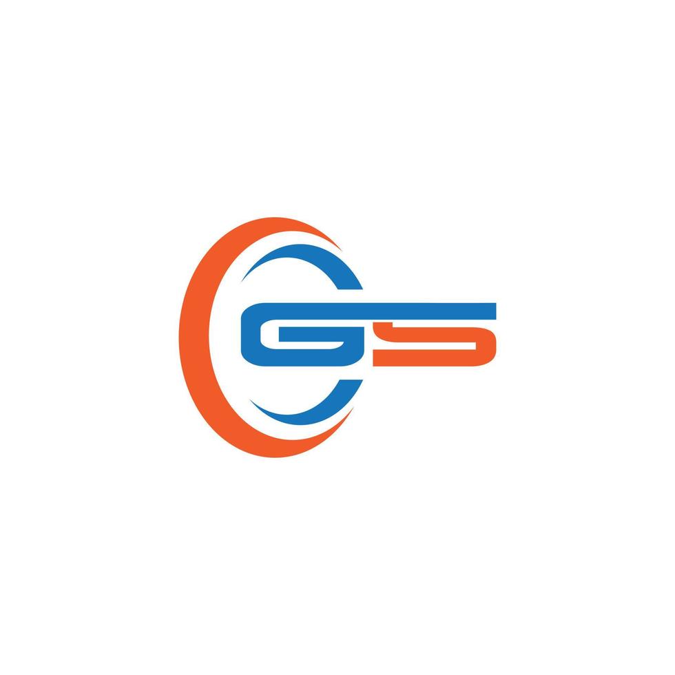 alfabeto lettere iniziali monogramma logo sg, g, S e g, iniziale gs lettera connesso logo, gs lettera genere logo design vettore modello, astratto lettera gs logo disegno,