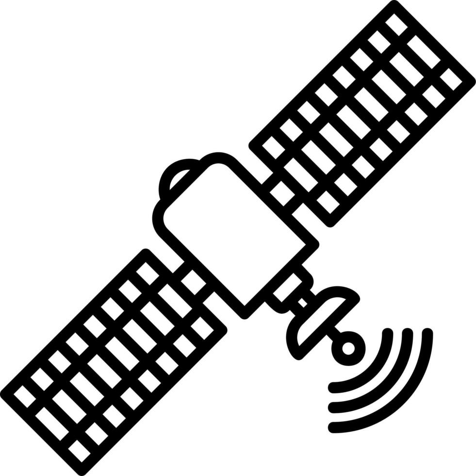 satelite vettore icona