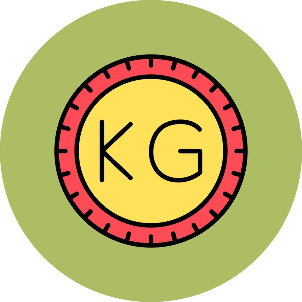 Kyrgyzstan comporre codice vettore icona