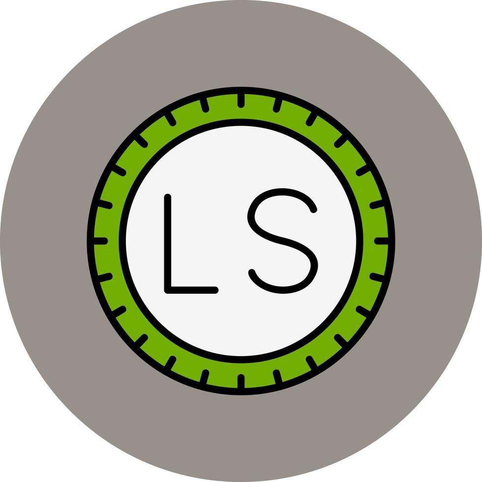 Lesoto comporre codice vettore icona