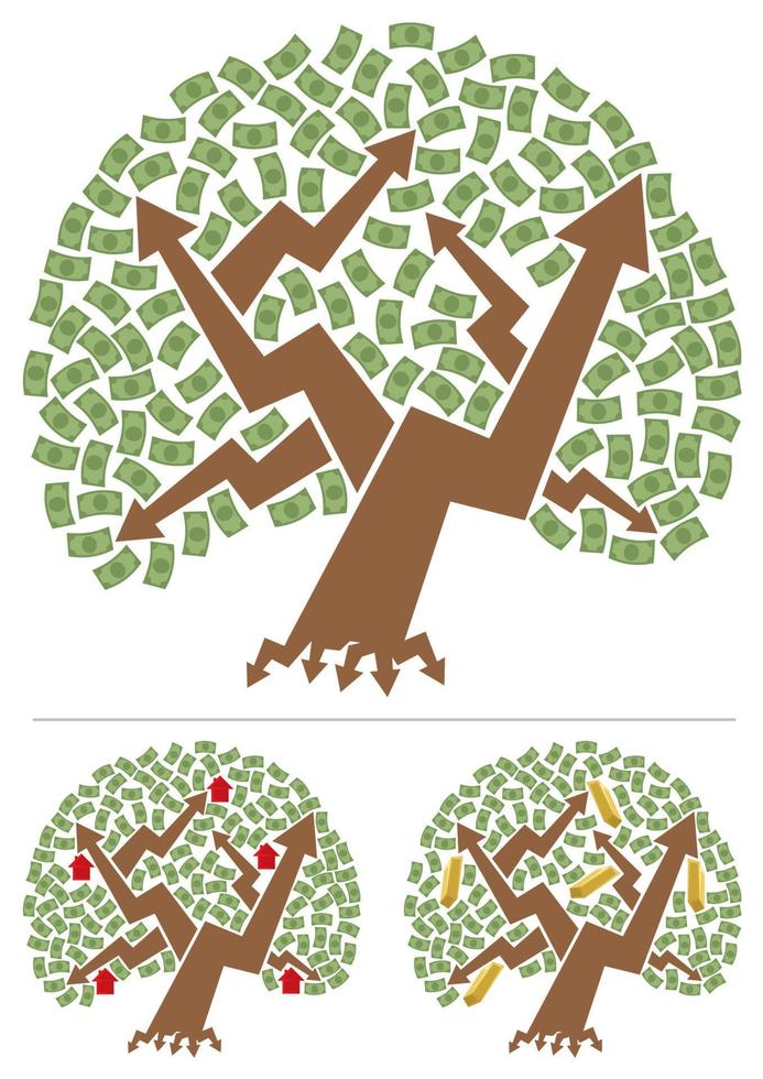 investimenti albero impostato vettore