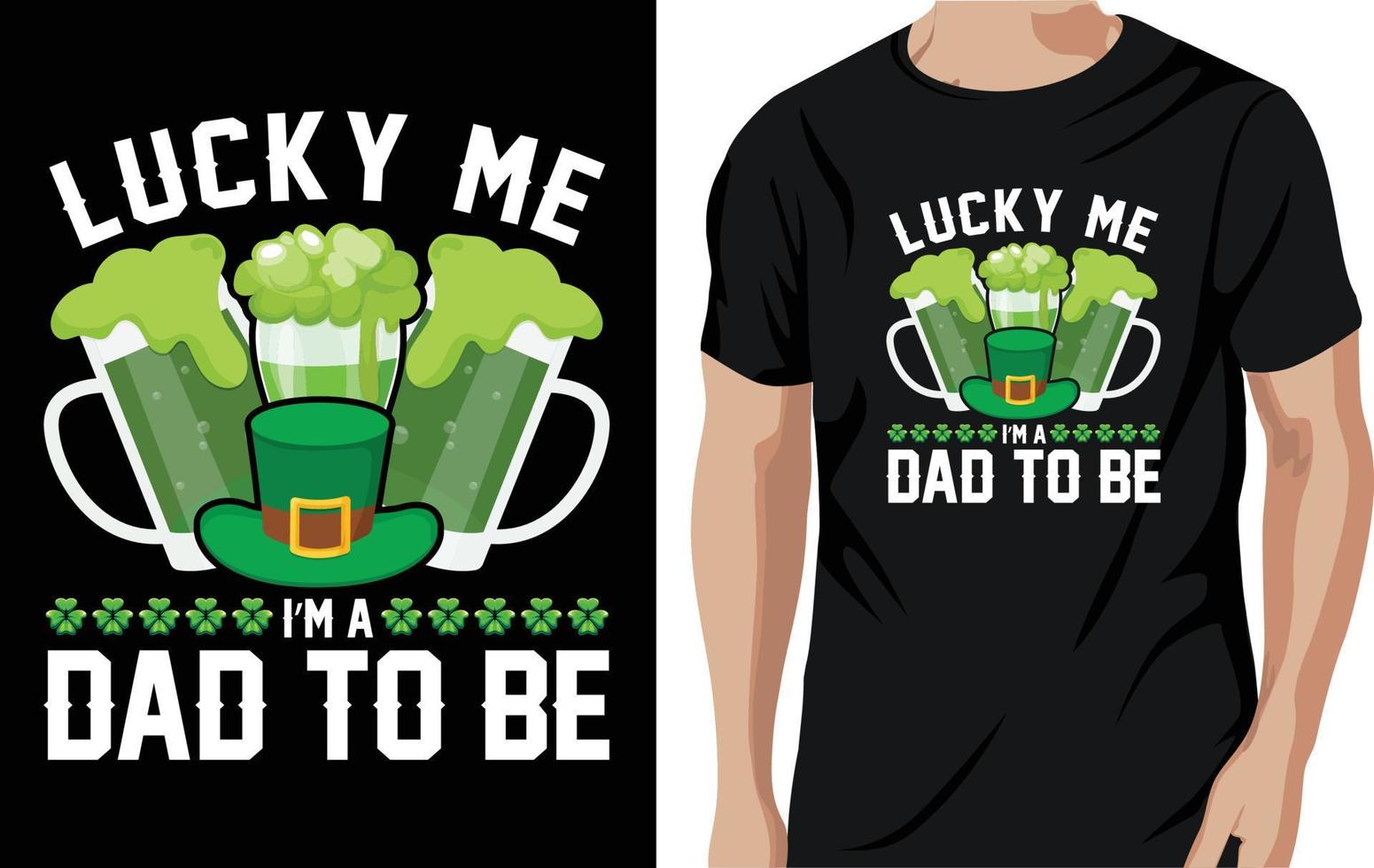 st. Patrick giorno maglietta design vettore