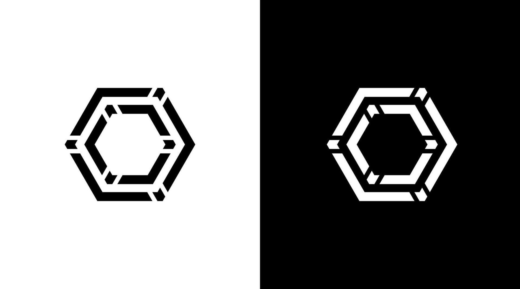 Comunità con freccia logo esagono icona illustrazione stile disegni modelli vettore