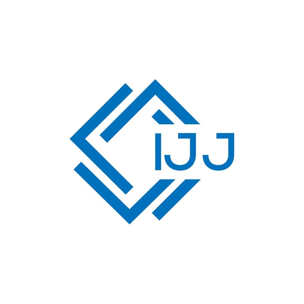 ijj lettera logo design su bianca sfondo. ijj creativo cerchio lettera logo concetto. ijj lettera design. vettore