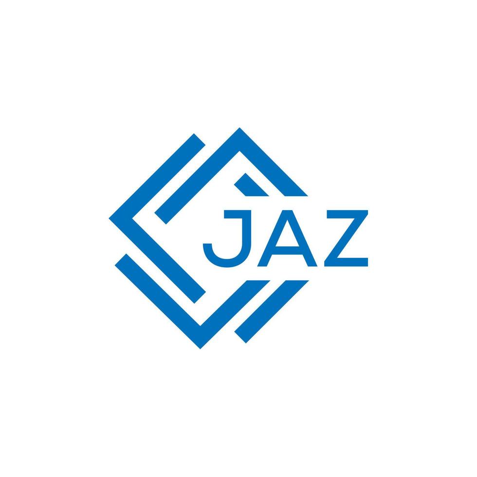 jaz lettera logo design su bianca sfondo. jaz creativo cerchio lettera logo concetto. jaz lettera design. vettore