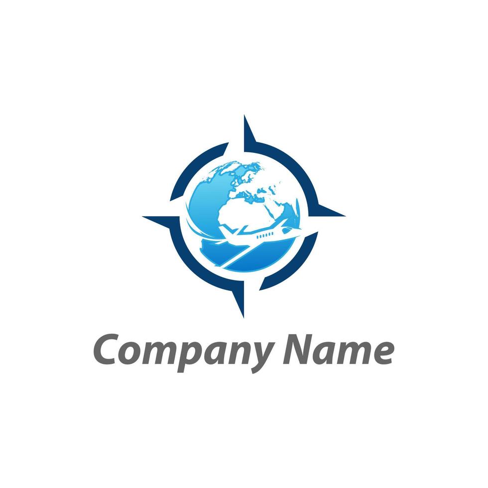 viaggio logo icona per il tuo attività commerciale , vettore logo design modello