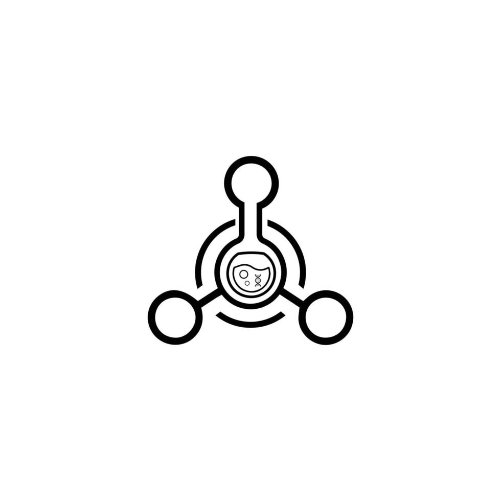 pozione lineare icona, moderno schema pozione logo concetto su bianca sfondo vettore
