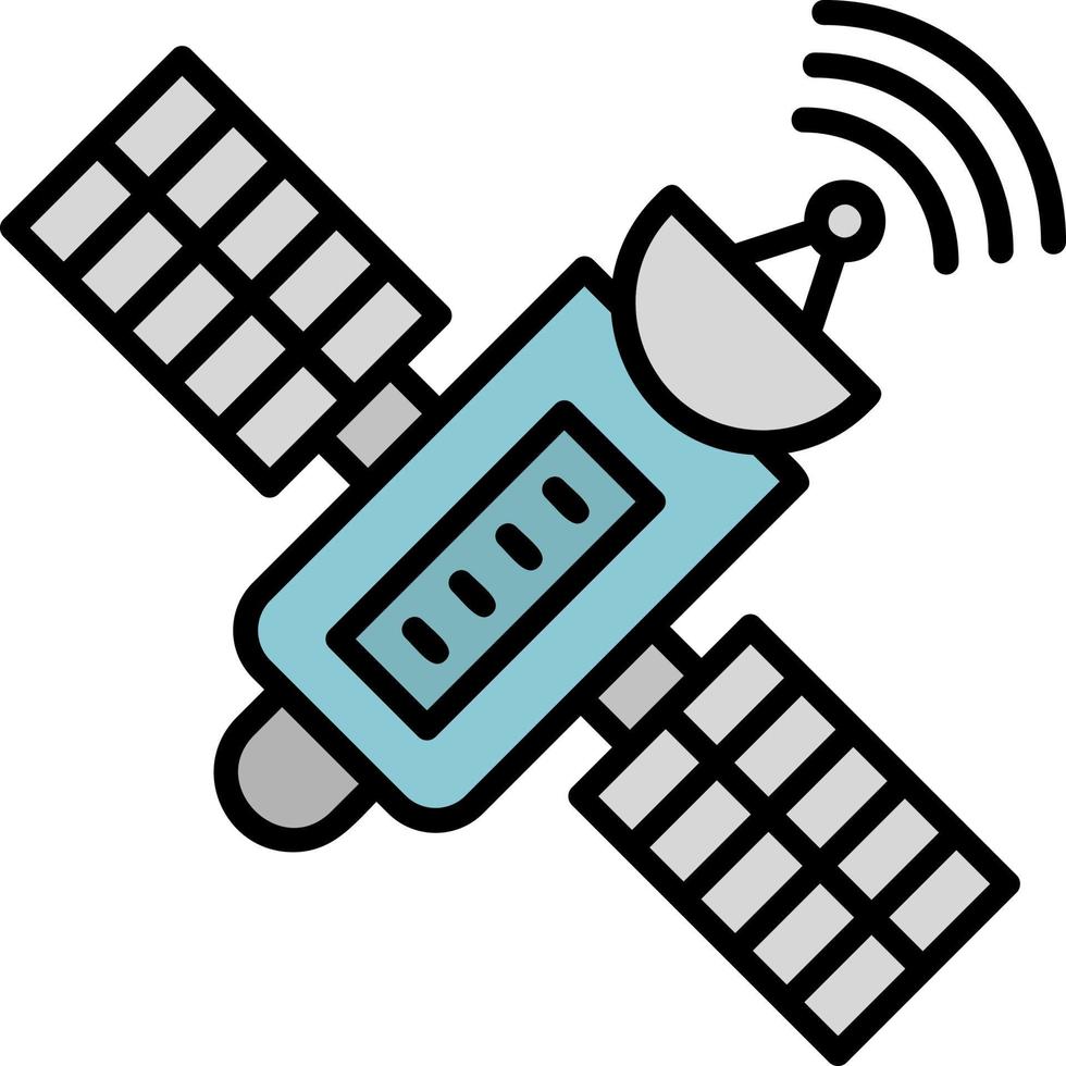 icona del vettore satellitare