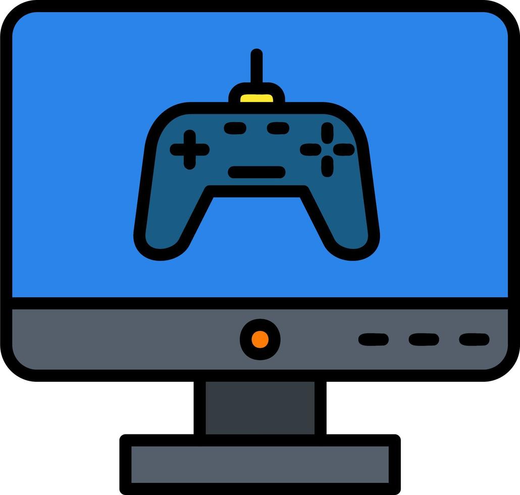 computer gioco vettore icona