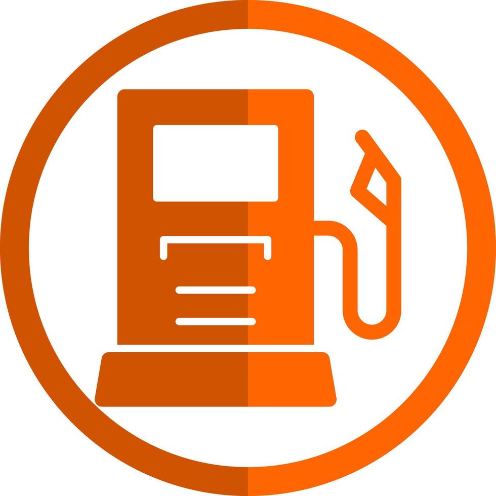 gas stazione vettore icona design