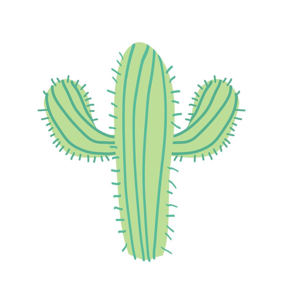 cactus vettore icona. cactus illustrazione cartello. deserto simbolo o logo.