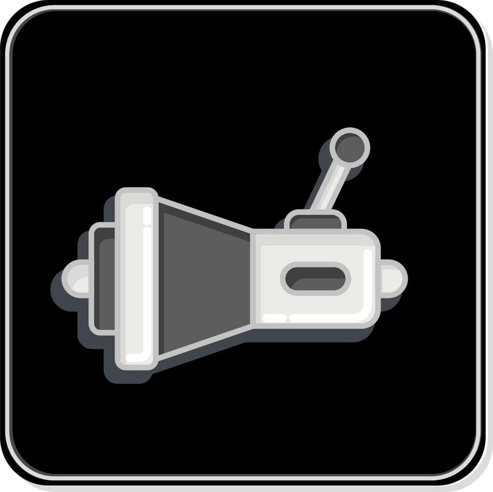 icona trasmissione. relazionato per auto servizio simbolo. lucido stile. riparare. motore. semplice illustrazione vettore