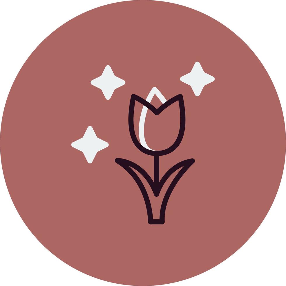 tulipano vettore icona