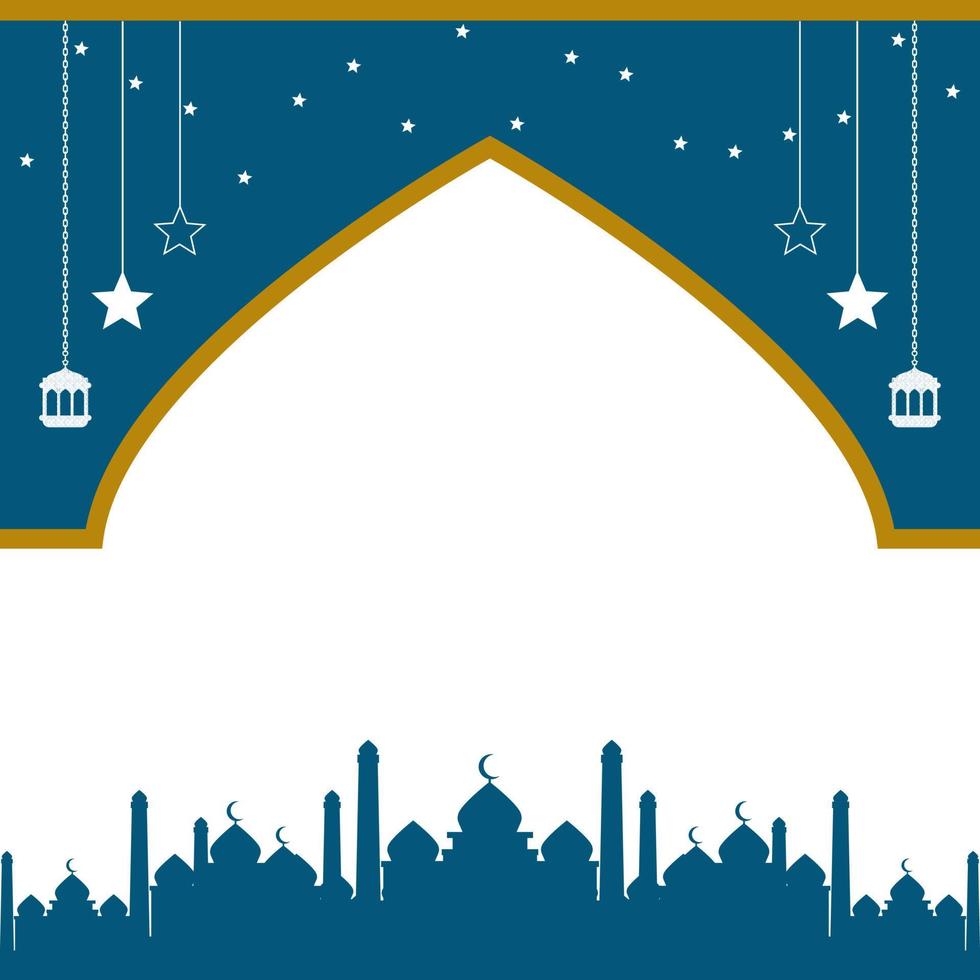 eid saluto carta, Ramadan grafico design vettore illustrazione sfondo moderno piatto elegante islamico, Perfetto per qualunque inviare modello o bandiera bisogno e altro grafico relazionato risorse