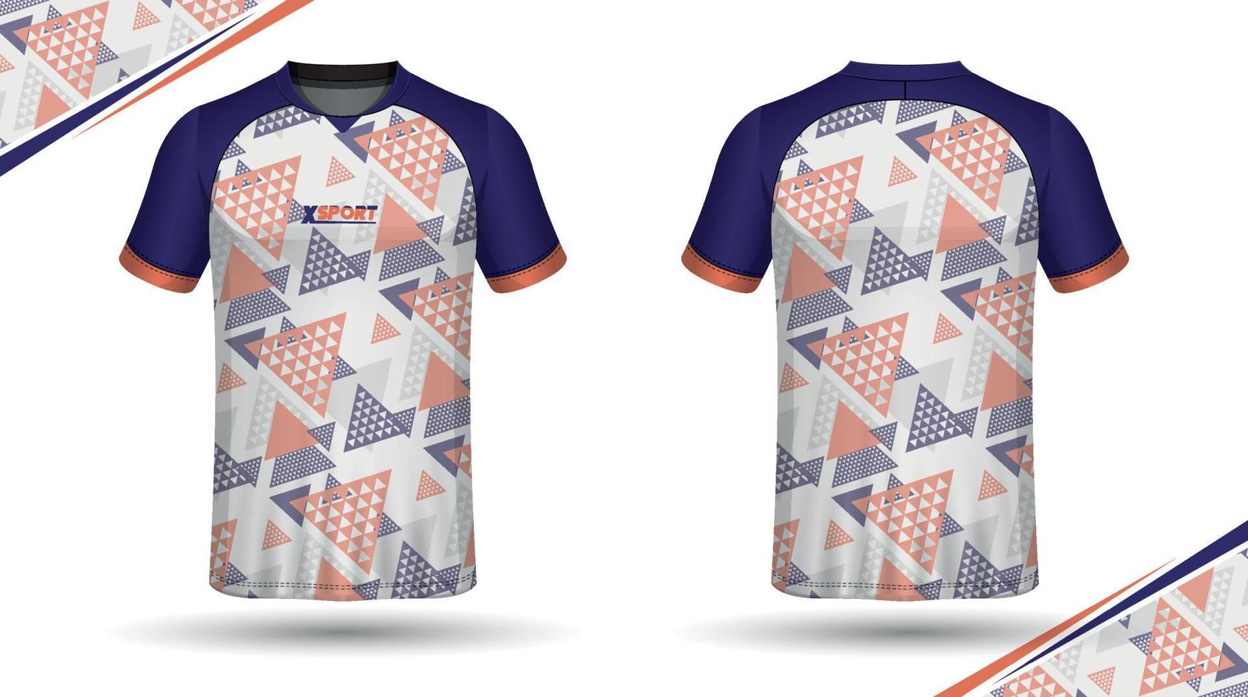 calcio maglia design per sublimazione, sport t camicia design vettore