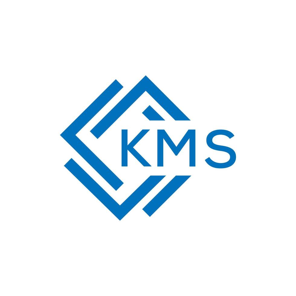 .km lettera logo design su bianca sfondo. km c vettore