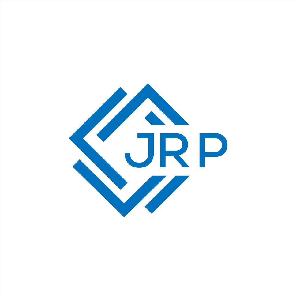 jrp lettera logo design su bianca sfondo. jrp creativo cerchio lettera logo concetto. jrp lettera design. vettore