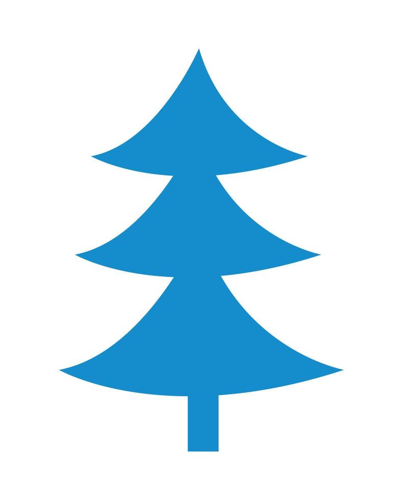 vettore illustrazione di Natale albero