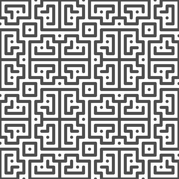 modello astratto senza cuciture ruotato forme quadrate. motivo geometrico astratto per vari scopi di progettazione. vettore