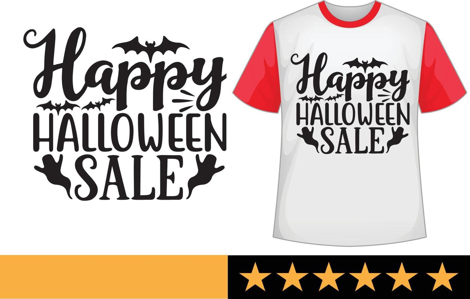 Halloween svg t camicia design vettore